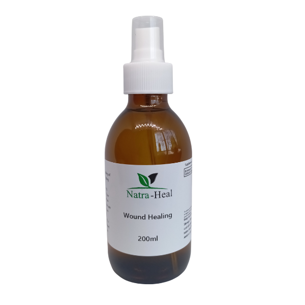 Wound healing spray charcoal
